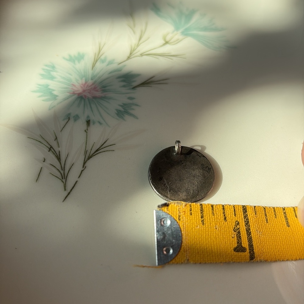 Zuni Signed/Numbered Inlay Pendant - image 5